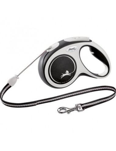 FLEXI New Comfort XS, lanko 3m, čierne | OLDtownDOG