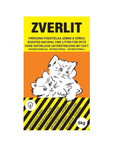 ZVERLIT ORANŽOVÝ jemný, s vôňou 6 kg | MADPET