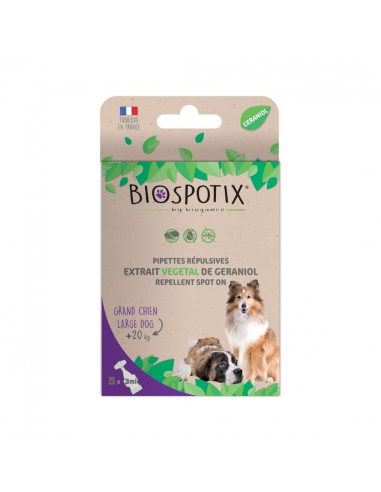 BIOGANCE Biospotix Dermocare+ Dog XL spot-on | OLDtownDOG