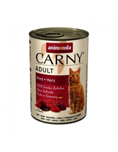 Animonda Carny cat Adult, hovädzina a srdiečka 400g | OLDtownDOG