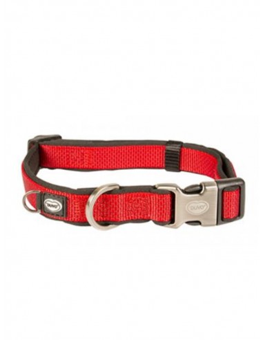 Obojok DUVO+ EXPLOR NORTH – nylonový, červený, 20-35cm/15mm | simplyHOUND
