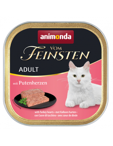 Animonda Vom Feinsten cat | CLASSIC hovädzie a morčacie srdiečka bal. 16 x 100 g