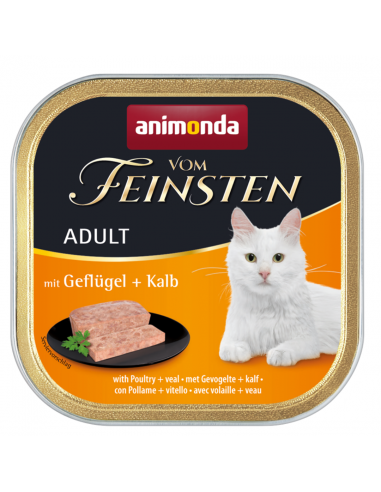 Animonda Vom Feinsten cat | CLASSIC hydina a teľacie bal. 16 x 100 g | OLDtownDOG