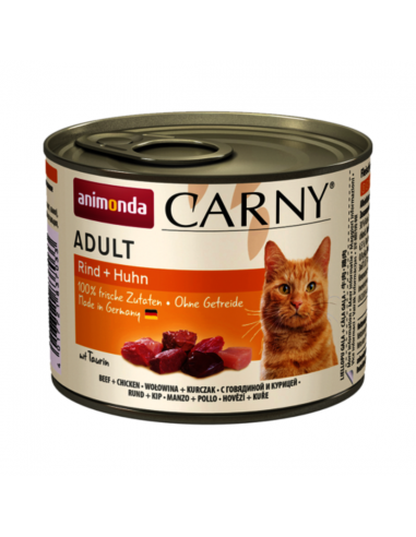 Animonda CARNY® cat Adult hovädzie a kura bal. 6 x 200 g konzerva | OLDtownDOG