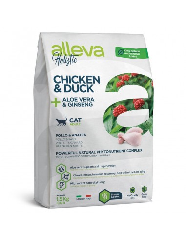 Granule Alleva HOLISTIC Chicken & Duck 1,5kg | OLDtownDOG