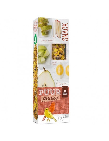 PUUR pauze | Seed sticks Canary - lahodné tyčinky s ovocím 60 g | MADPET
