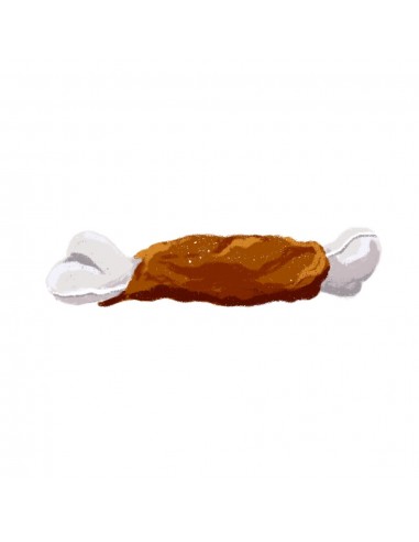Salač, Kosť - kalciová mäkká, obalená kuracím mäsom 250 g | MADPET